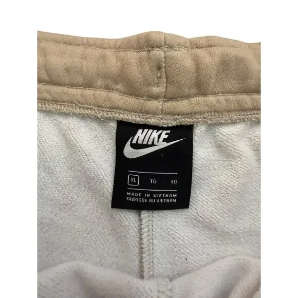 Nike Women's Cream Floral Print Sportswear Essential Sweat Pants Size XL - Picture 8 of 8